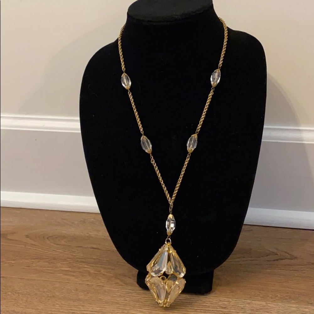 Vintage lucite necklace